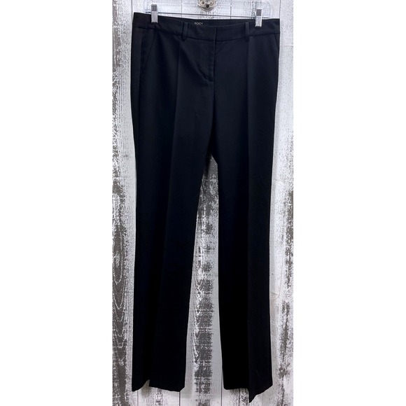 Body by Victoria The Christie Fit Black Career Dress Pants Long - Picture 1 of 7